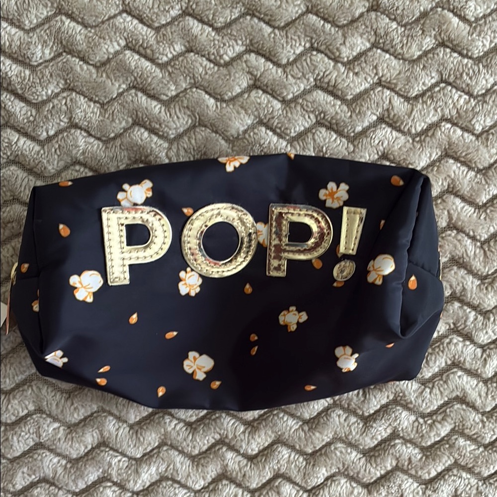 Black Pouch with POP! Design
